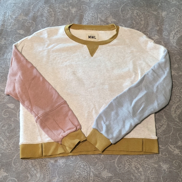 Madewell Sweaters - Madewell Colourblock Sweater (Size M)